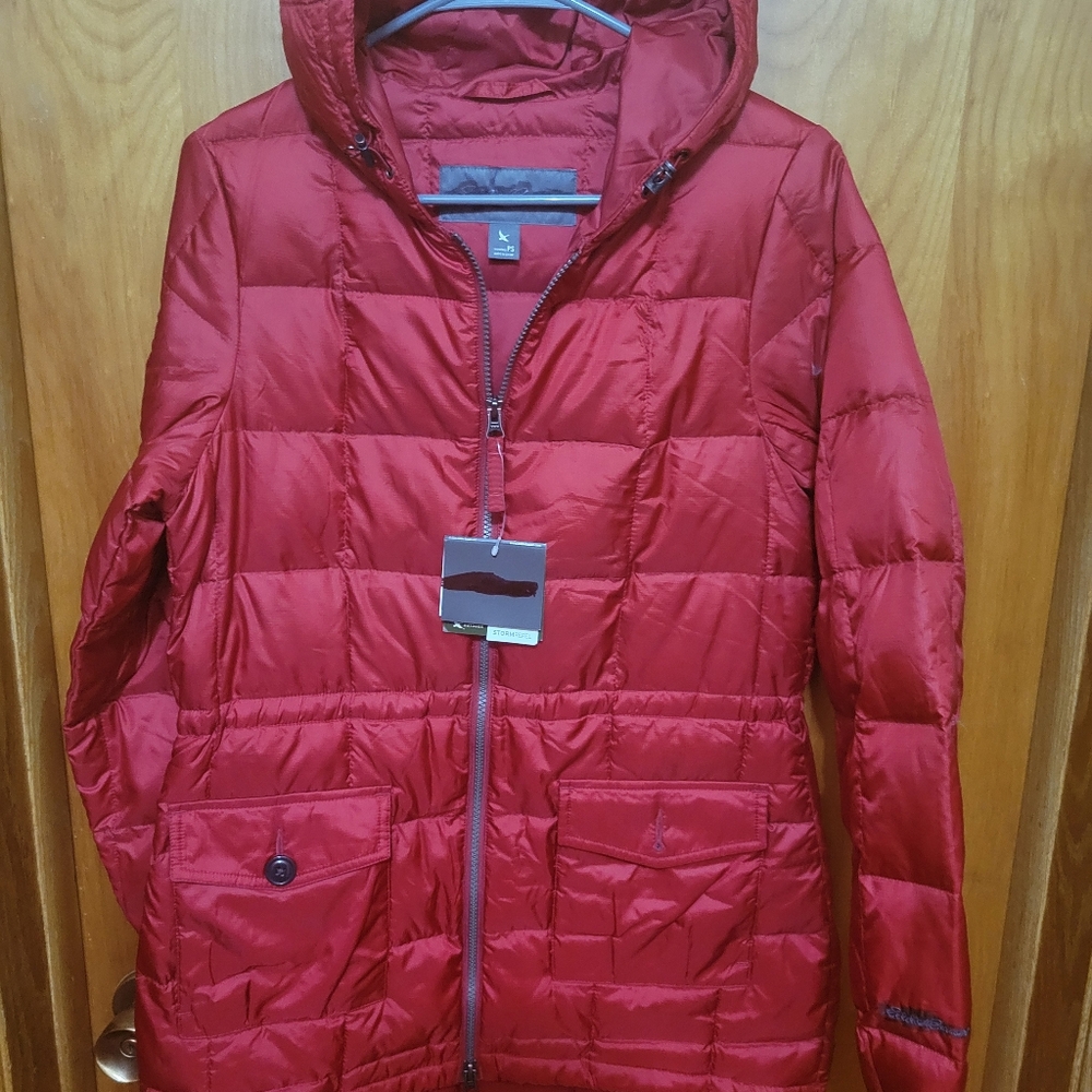 Women's Red Puffer Jacket